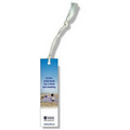 Stock .020 White Plastic Bookmark (1.44"x5.5"), Digital Full Color Imprint